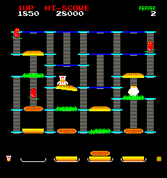 Burger Time (Data East set 2) png snap