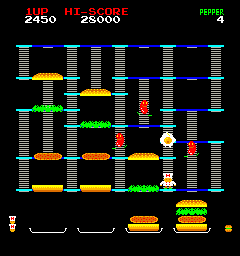 Burger Time (Midway) png snap