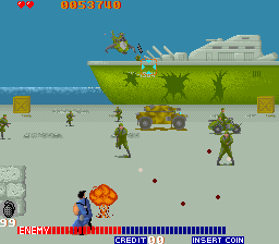 Cabal (bootleg of Joystick version, set 1, alternate sound hardware) png snap