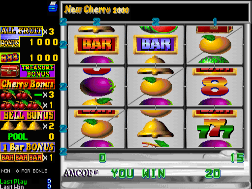 Fruit Bonus 2000 / New Cherry 2000 (Version 4.4R, set 2) png snap