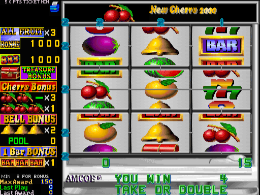 Fruit Bonus 2000 / New Cherry 2000 (Version 4.1LT, set 2) png snap