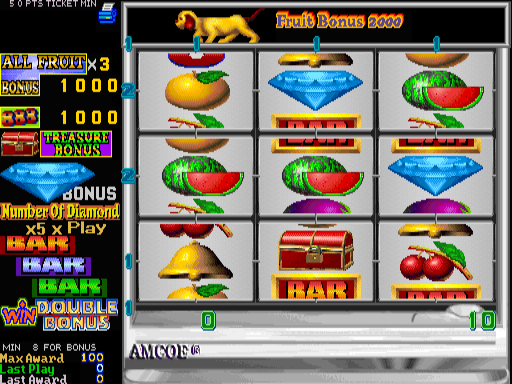 Fruit Bonus 2000 / New Cherry 2000 (Version 4.1LT, set 3) png snap