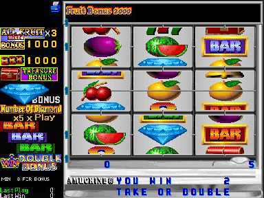 Fruit Bonus 2000 / New Cherry 2000 (Version 3.1 Special) png snap