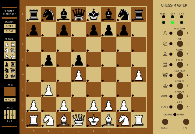 Chess-Master (model G-5003-500) png snap