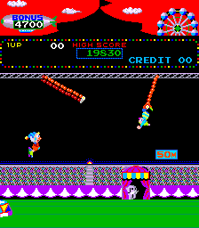 Circus Charlie (no level select) png snap