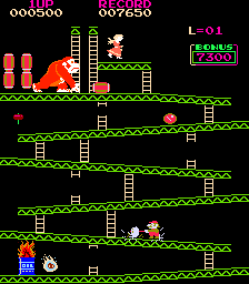 Donkey Kong (Spanish bootleg of Crazy Kong) png snap