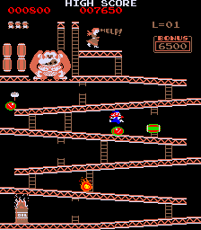 Crazy Kong (bootleg on Moon Cresta hardware, set 1) png snap