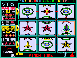 Asteroids 1981 (Tetris + Cherry Master with space graphics) png snap