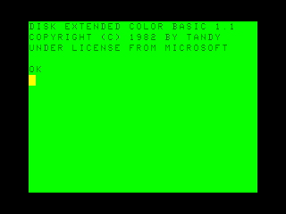 Color Computer 2B png snap