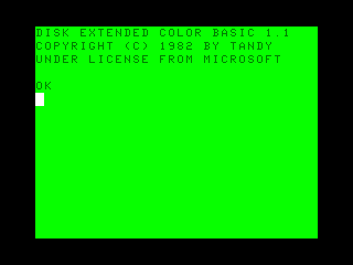 Color Computer 2B (HD6309) png snap