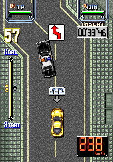 Lethal Crash Race / Bakuretsu Crash Race (set 2, alternate sound ROM) png snap