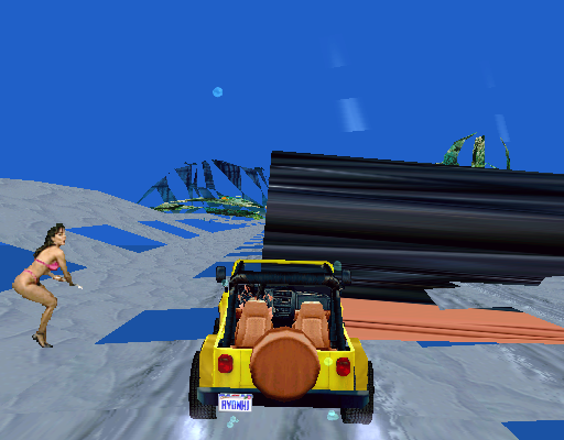 Cruis'n Exotica (version 2.0, alternate ROM format) png snap