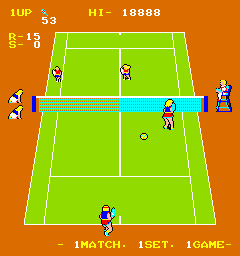 Super Doubles Tennis (DECO Cassette) (Japan) png snap