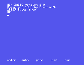 CX5MU (MSX1, USA) png snap