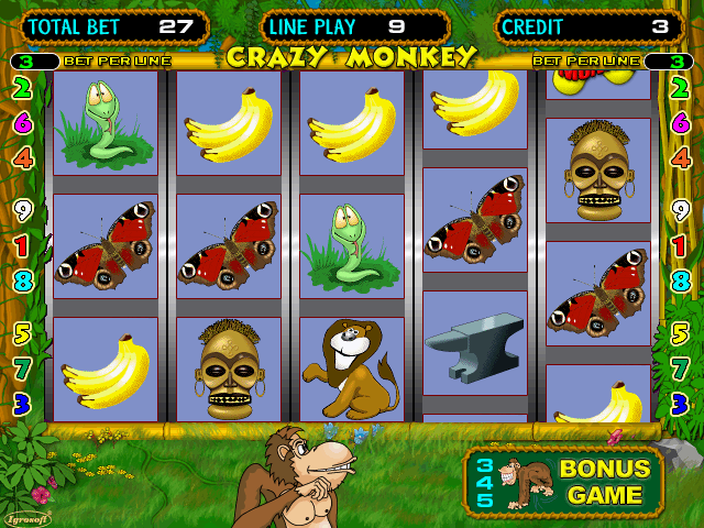 Crazy Monkey (bootleg, 070315, payout percentage 70) png snap
