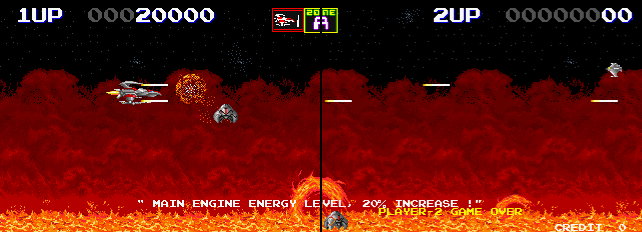 Darius II (dual screen) (Japan, Rev 2) png snap