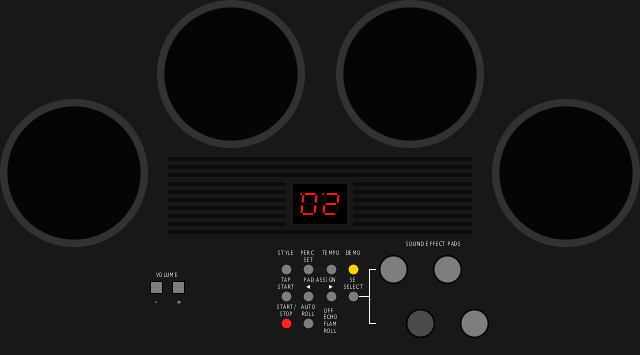 DD-9 Digital Percussion png snap