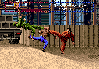 D. D. Crew (World, 2 Players) (bootleg of FD1094 317-0184 set) png snap