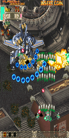 DoDonPachi Dai-Ou-Jou Black Label (Japan, 2002.10.07 Black Ver., bootleg Knights of Valour Super Heroes conversion) png snap