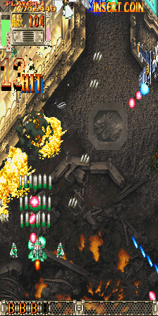 DoDonPachi Dai-Ou-Jou (Japan, 2002.04.05 Master Ver, location test) png snap