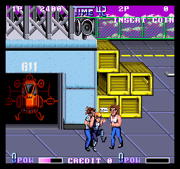 Double Dragon II: The Revenge (US, bootleg) png snap