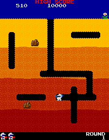 Dig Dug (Atari, rev 1) png snap
