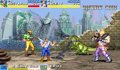 Cadillacs and Dinosaurs (bootleg with PIC16C57, set 1) png snap