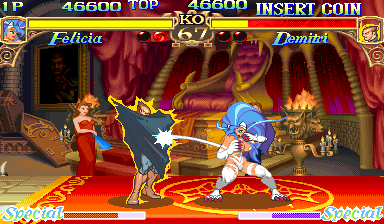 Darkstalkers: The Night Warriors (Europe 940705) png snap