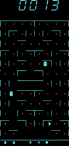 Pac Man 2 (Entex, cyan Pacman) png snap