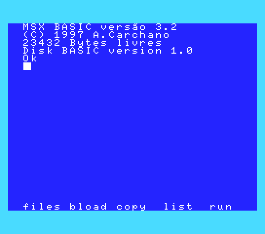 Expert 3 IDE (MSX2+, Brazil) png snap