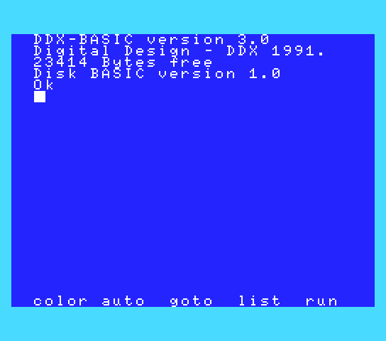 Expert DDX+ (MSX2+, Brazil) png snap