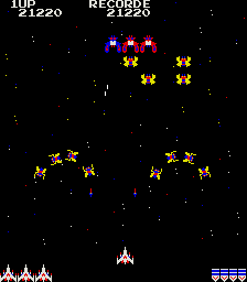 Fantastic (Galaga conversion on Galaxian hardware) png snap