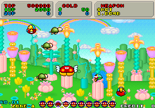 Fantasy Zone II - The Tears of Opa-Opa (System 16C version) png snap