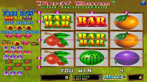Fruit Bonus 2nd Generation (Version 1.8E Dual) png snap
