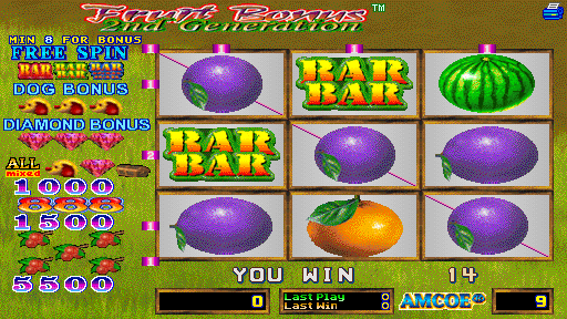 Fruit Bonus 2nd Generation (Version 1.8R, set 2) png snap