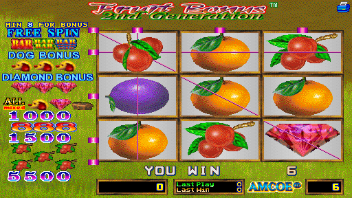 Fruit Bonus 2nd Generation (Version 1.8R Dual) png snap