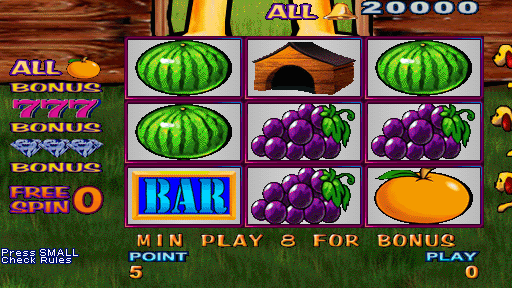 Fruit Bonus 2006 Special Edition (Version 1.4E CGA) png snap