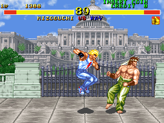 Fighter's History (US ver 42-06, DE-0395-1 PCB) png snap