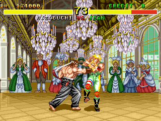 Fighter's History (US ver 42-03, DE-0380-2 PCB) png snap