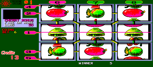 Flaming 7's (Cyberdyne Systems 7V5.00 (CYB1092), 50 bonus) png snap