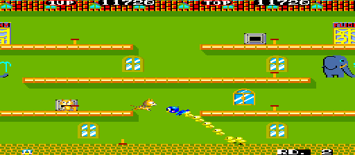 Flicky (128k Version, 315-5051, larger ROMs) png snap