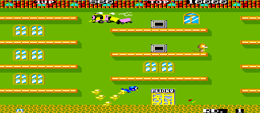 Flicky (64k Version, on Up'n Down boardset, set 1) png snap