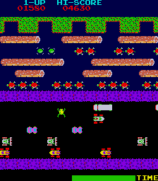 Frogger (bootleg on Amigo? hardware) png snap