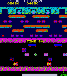 Frogger (Coin Music, bootleg on Scramble hardware) png snap