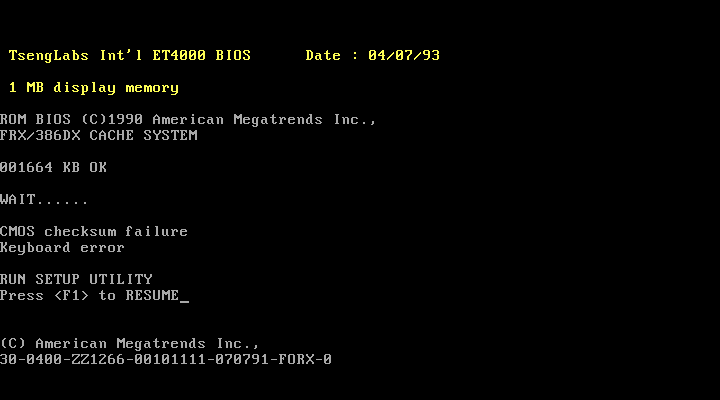 FRX/386DX Cache System png snap