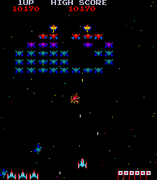 Galaxian Part X (hack of 'Moon Alien') png snap