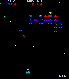 Diviertate Galaxia (Multivideo, Spanish bootleg of Galaxian) png snap