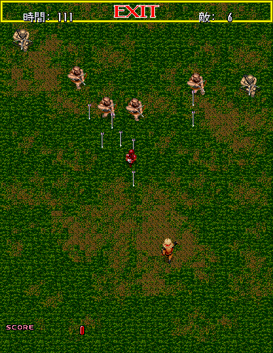 Gain Ground (Japan, 2 Players, Floppy Based, FD1094 317-0058-03b) png snap