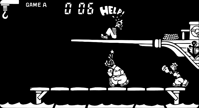 Game & Watch: Popeye (Panorama Screen) png snap