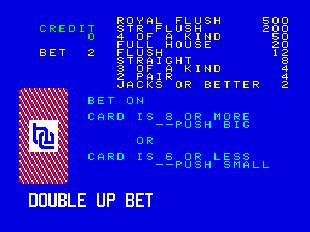 Golden Poker Double Up (bootleg, set 2) png snap